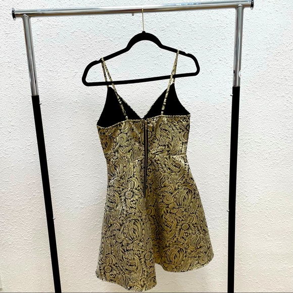 gold/black dress - Picture 2 of 3